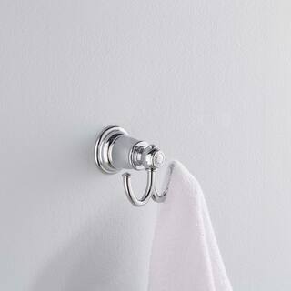 MOEN Kingsley Double Robe Hook in Chrome YB5403CH