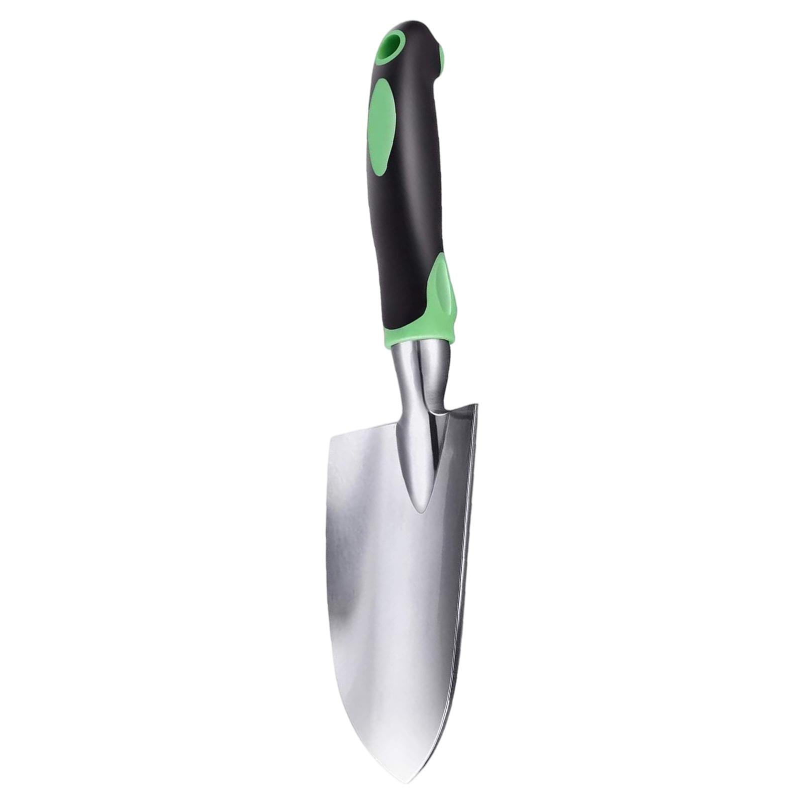 Garden Shovel Heavy Duty Supplies Sturdy Tools for Digging Aerating Weeding Green