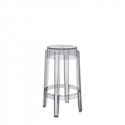 Tabouret Charles Ghost KARTELL - Tabouret design plastique H65cm