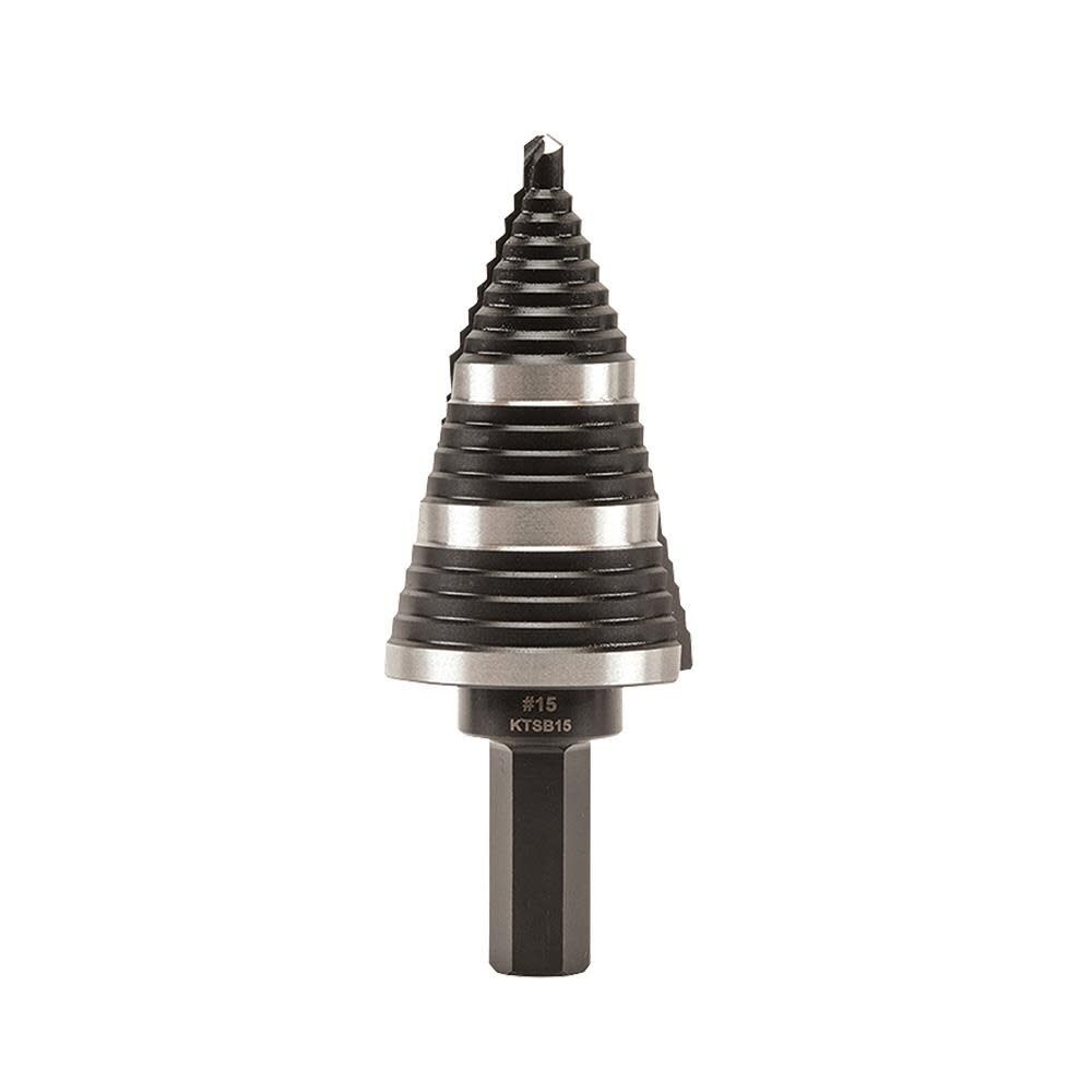 Klein Tools Step Drill Bit #15 Double Fluted KTSB15 from Klein Tools