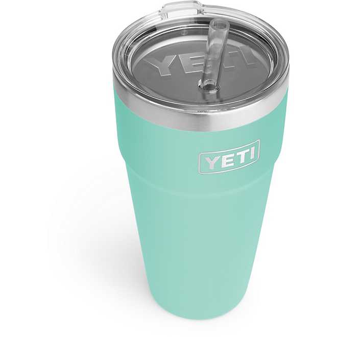 YETI Rambler 26 oz Stackable Cup with Straw Lid