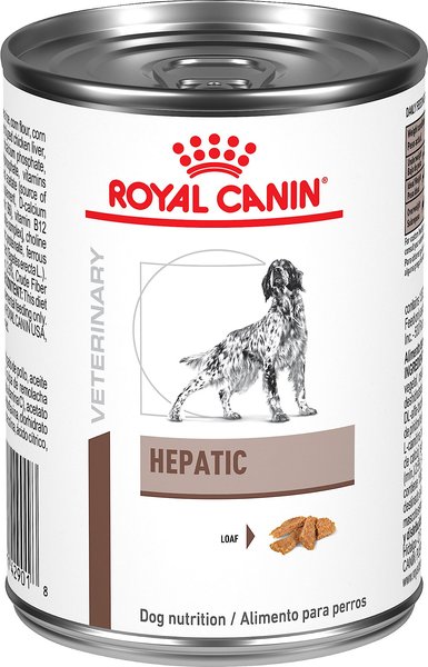 Royal Canin Veterinary Diet Adult Hepatic Loaf Canned Dog Food