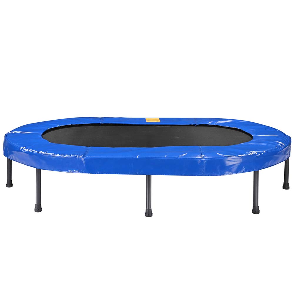 Yescom 5x3.2 ft Oval Trampline Indoor Rebounder with Handle Foldable