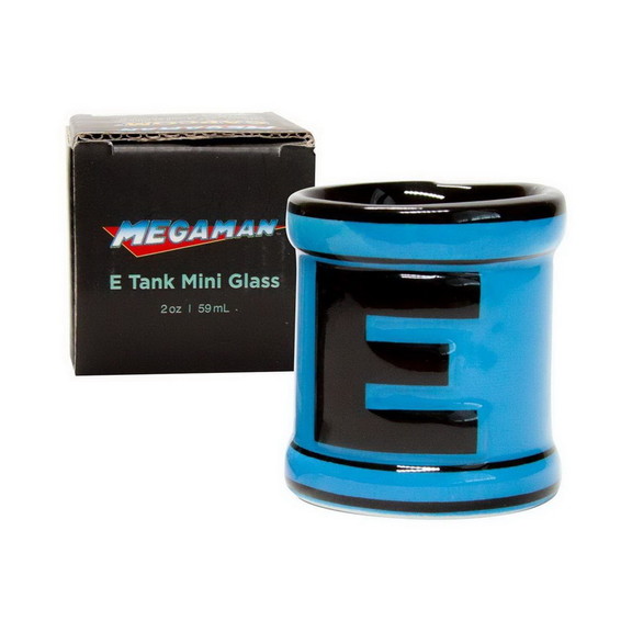 Just Funky Mega Man Molded Energy Tank Ceramic Sho...