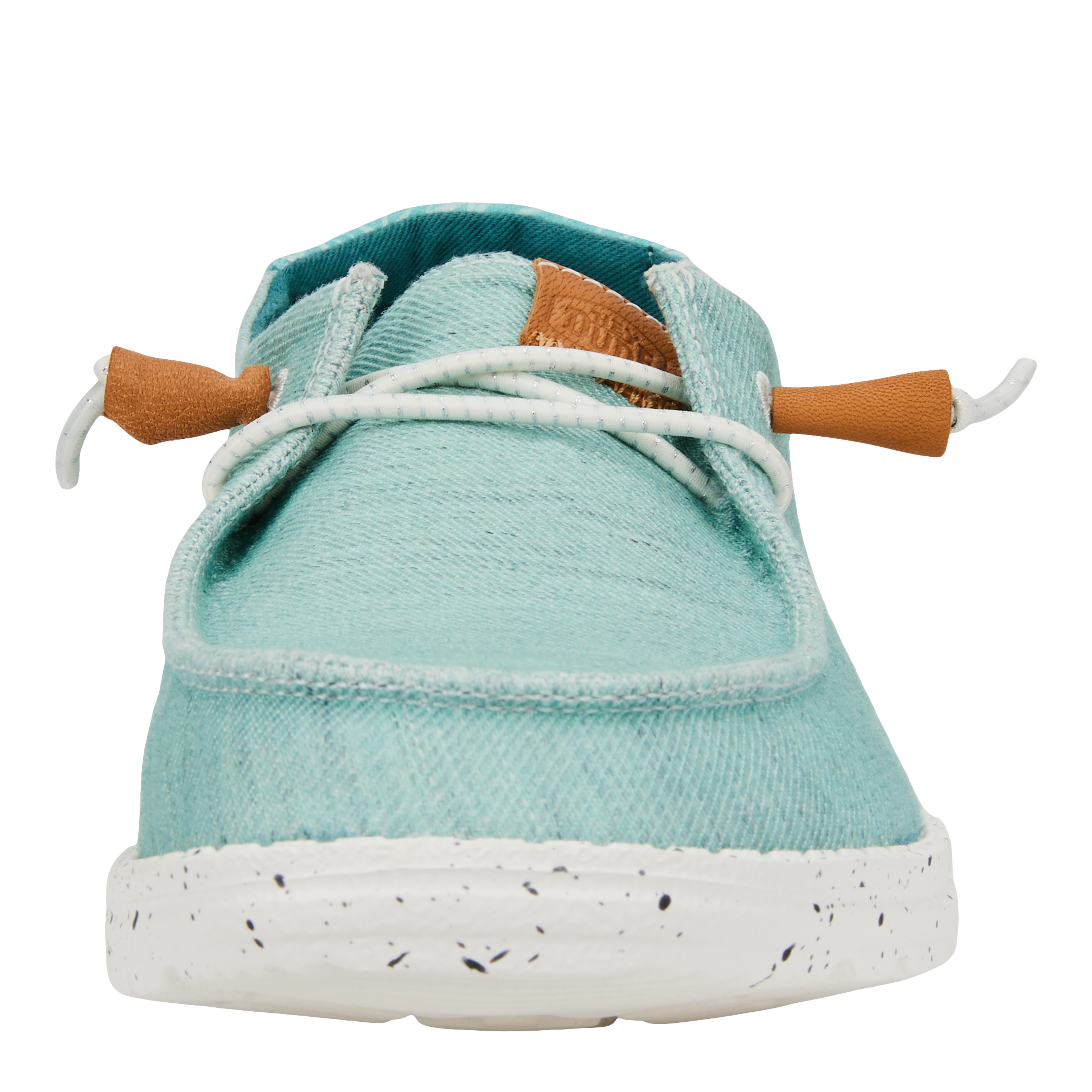 Wendy Heathered Slub Tropical - Blue