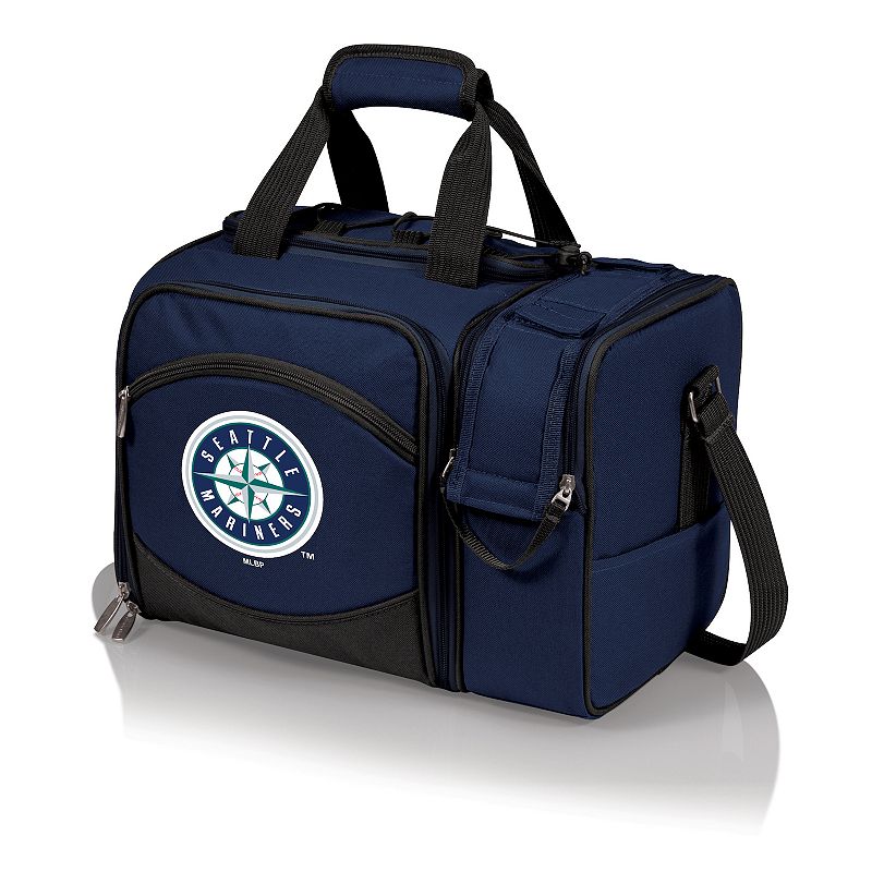 Picnic Time Seattle Mariners Malibu Picnic Basket Cooler Set