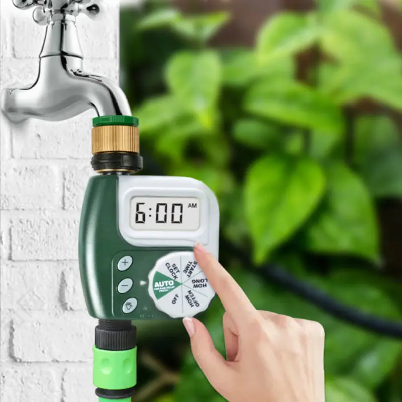 Single Outlet Waterproof Automatic Watering Timer of Outdoor Water Timer for Garden Hose Watering Timer