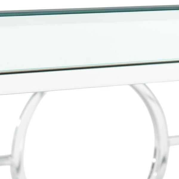 Picket House Furnishings Katie Square Mirrored End Table