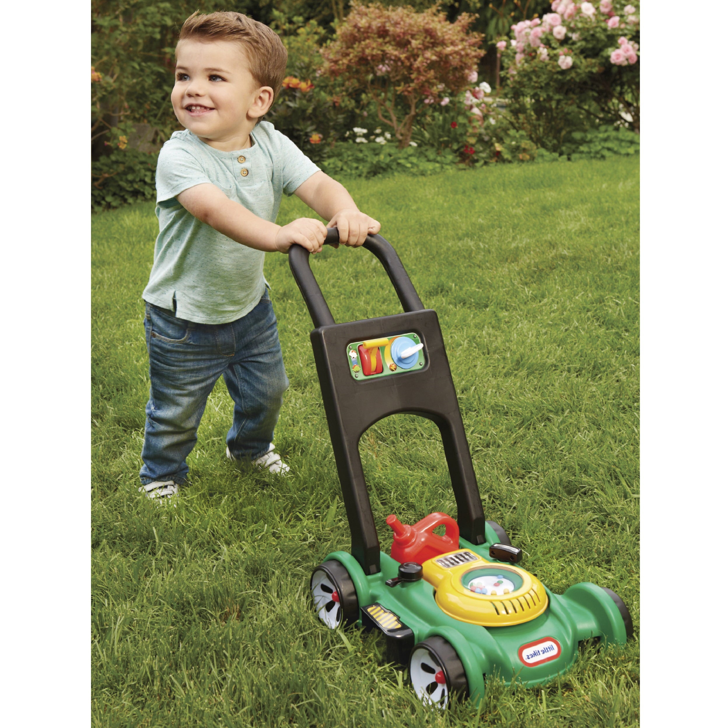 Little Tikes Gas N Go Mower Toddler Push Toy - For Kids Boys Girls Ages 1.5 Years and Older