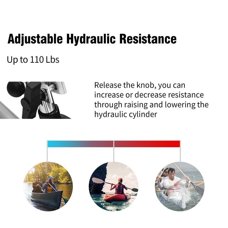 Adjustable Hydraulic Rowing Machine