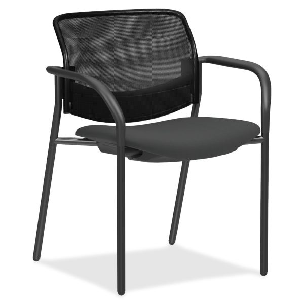 Lorell Guest Chairs with Mesh Back