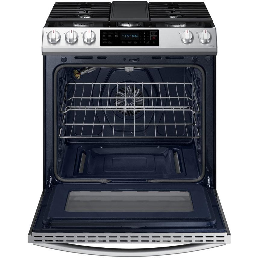  30-inch Slide-in Gas Range with Wi-Fi Connect NX60T8311SS/AA