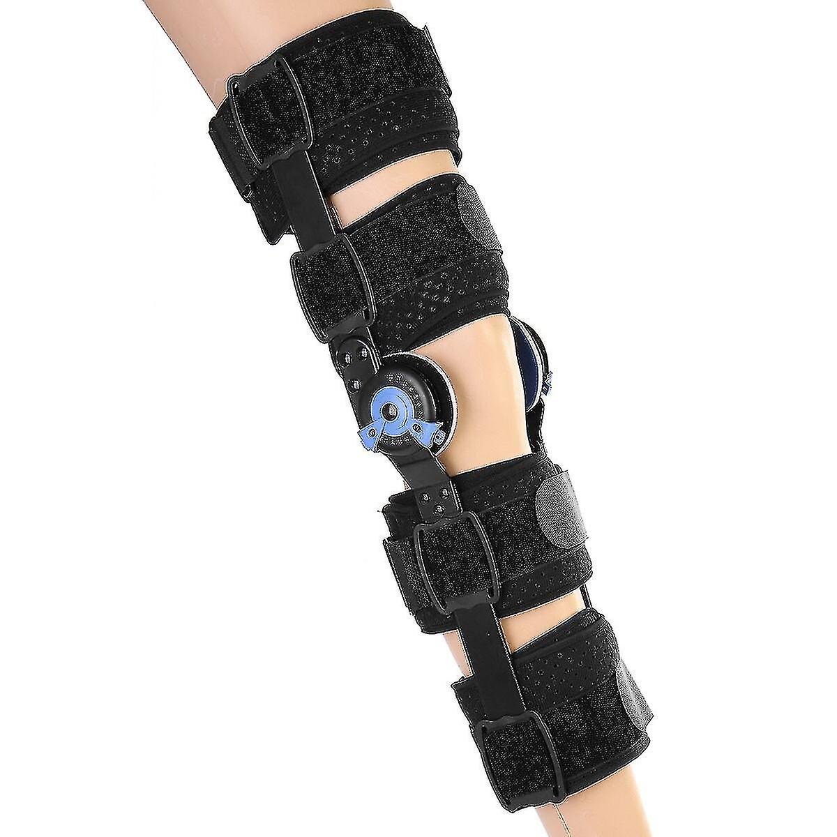 Orthopedic Knee Pads Brace Adjustable Hinged Leg Knee Support Band Kne