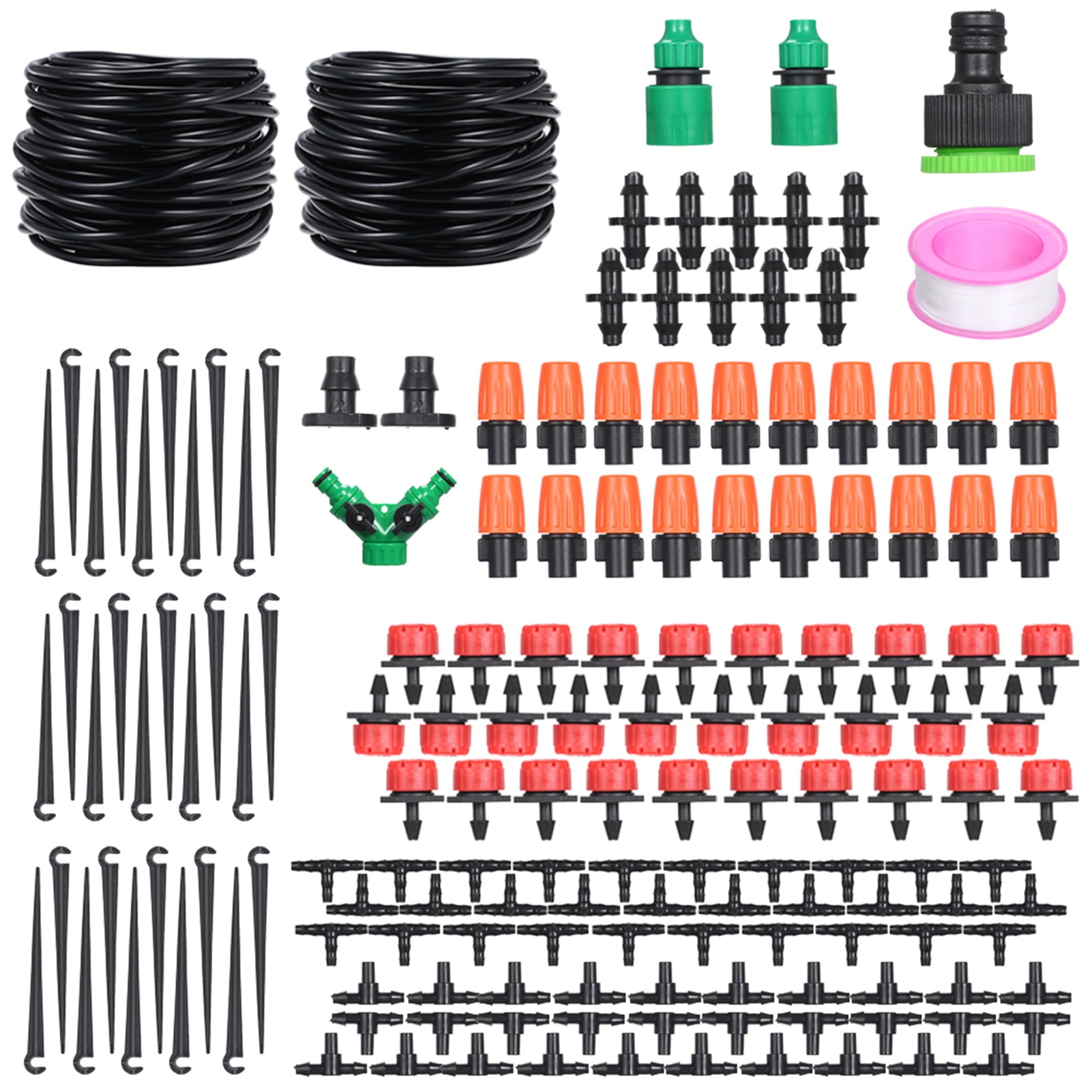 DIY Saving Water Automatic Micro Drip Irrigation System Garden Greenhouse Irrigation Spray Self Watering Kits