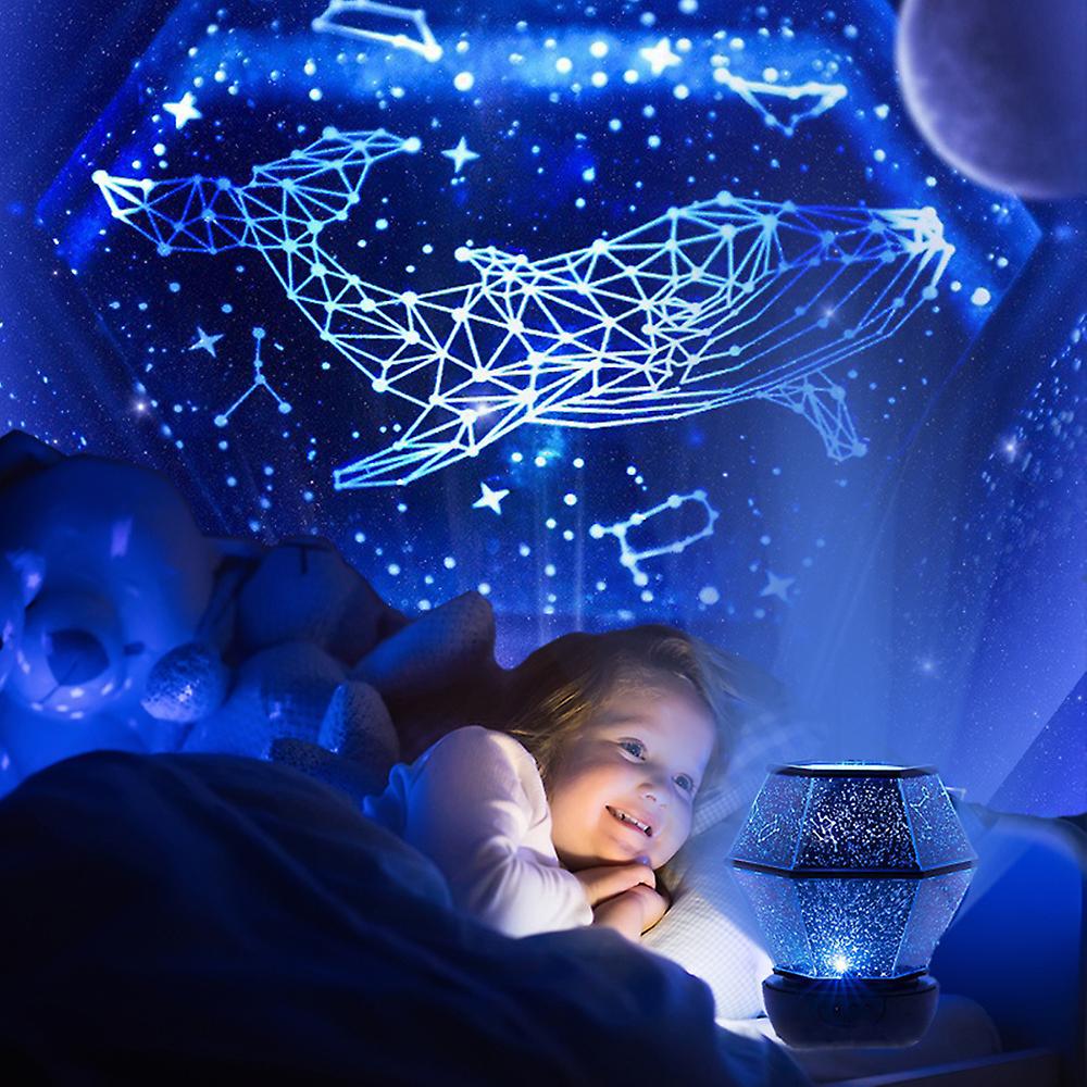 Star Projector Night Light Galaxy Starry Night Lamp Led Starry Sky Star Light For Bedroom Decor Kids Child Christmas Gift