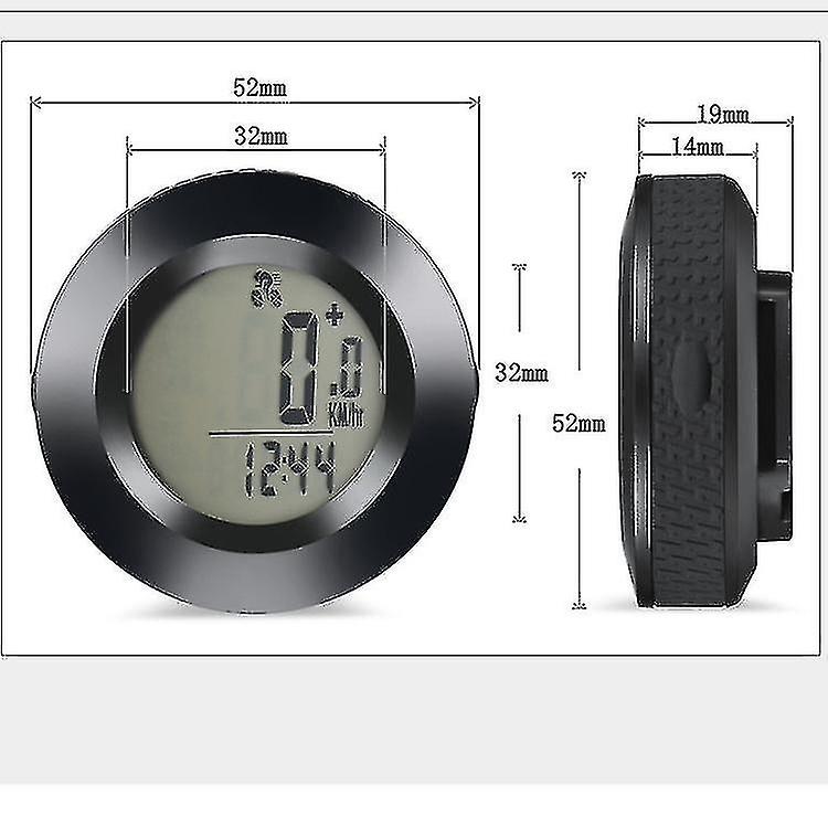 Wireless Bike Computer， Waterproof Wireless Bike Computer， Speedometer With 3-color Backlight， Lcd O