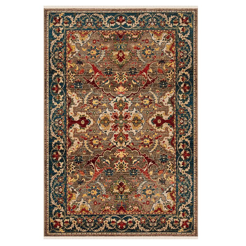 Safavieh Kashan Lauren Floral Framed Rug