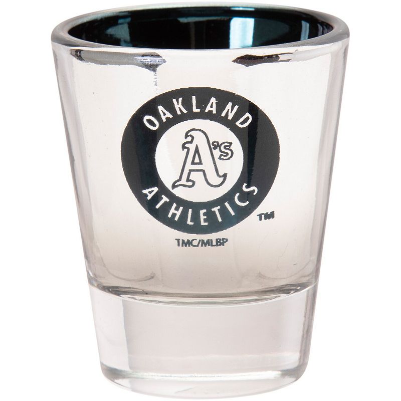 Oakland Athletics 2oz. Electroplated Shot Glass