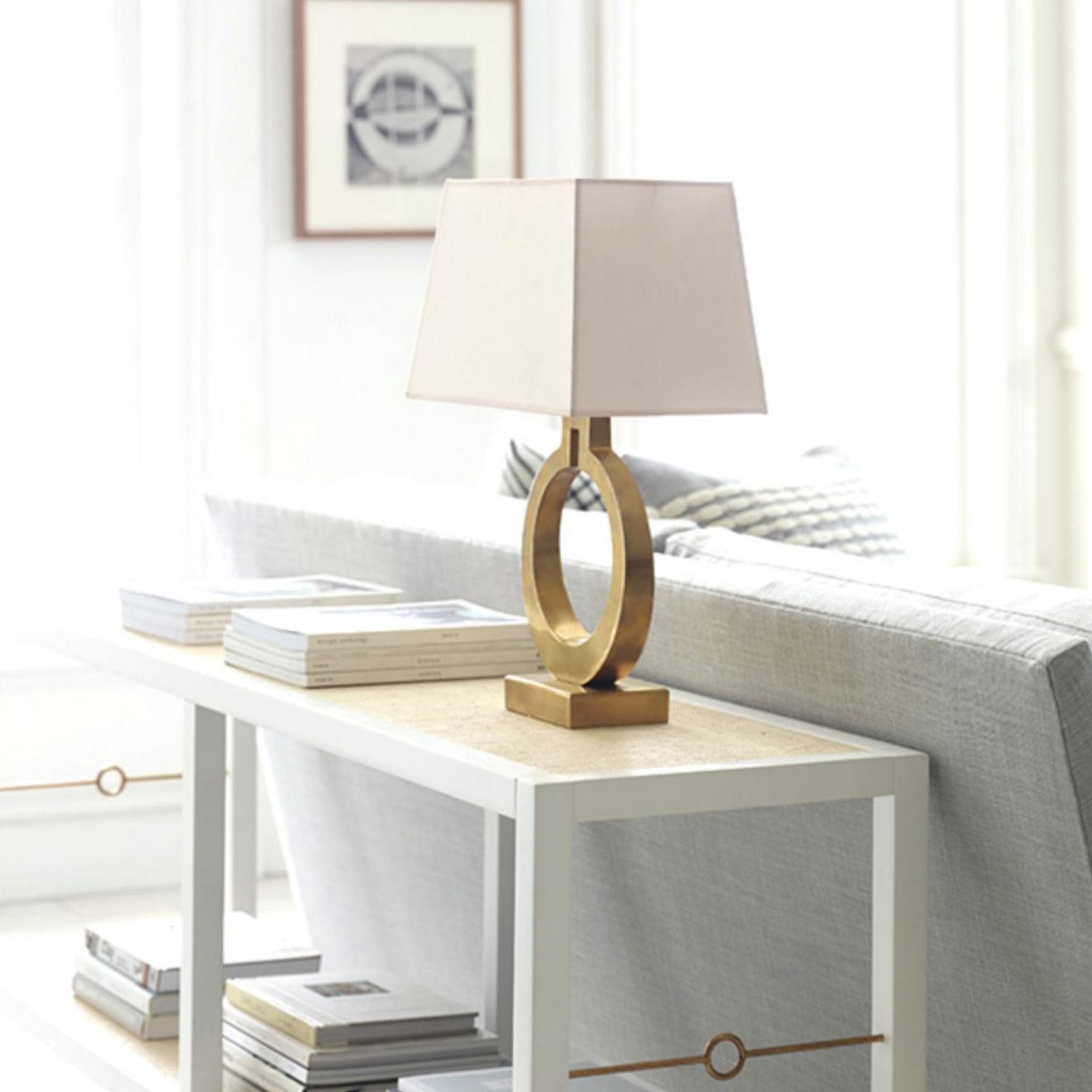 Keyhole Ring Table Lamp