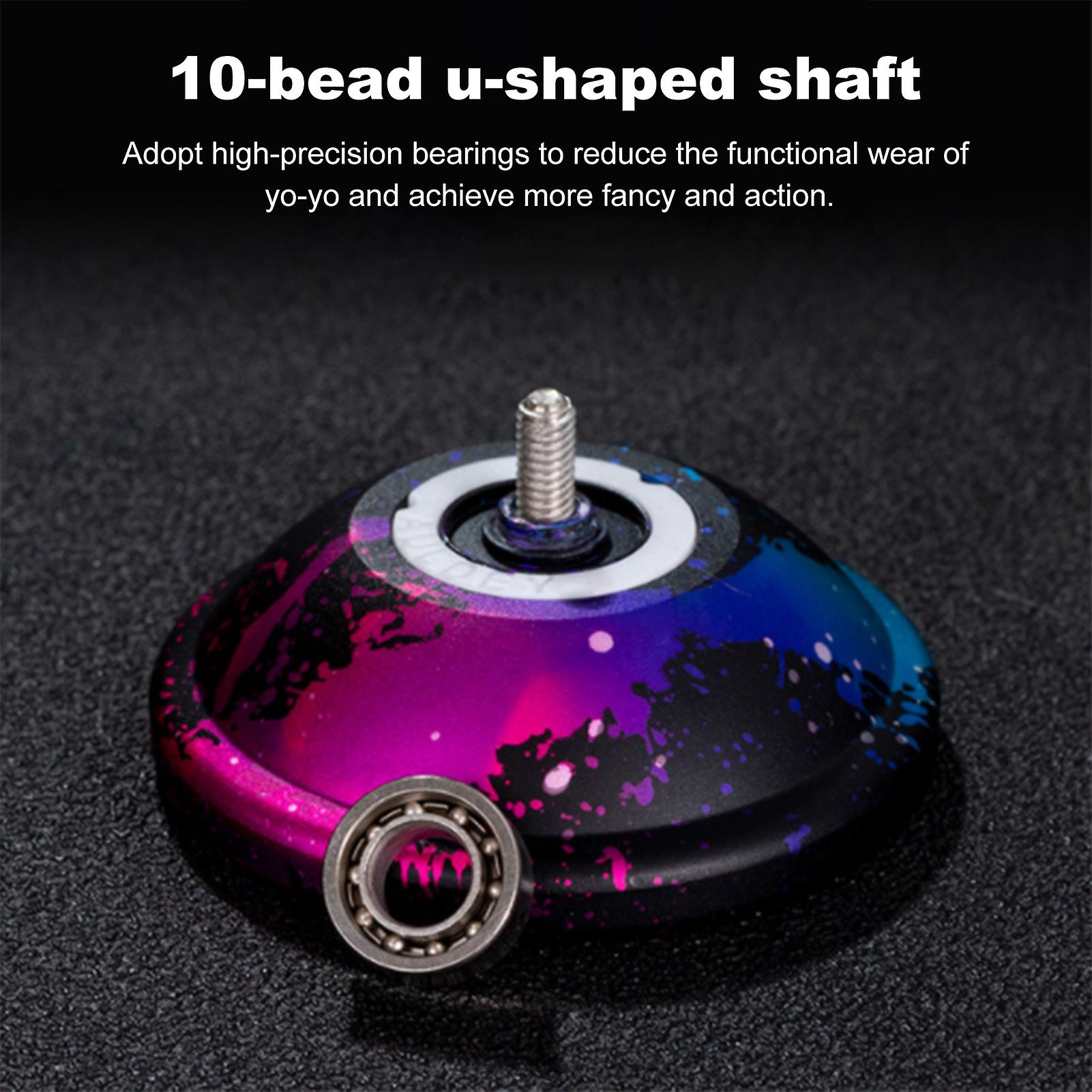 Sleep Yoyo 6061 Aluminum Alloy Yoyo Ball High Precision Bearing With Yoyo Strings 1a/3a/5a Trick Multicolor