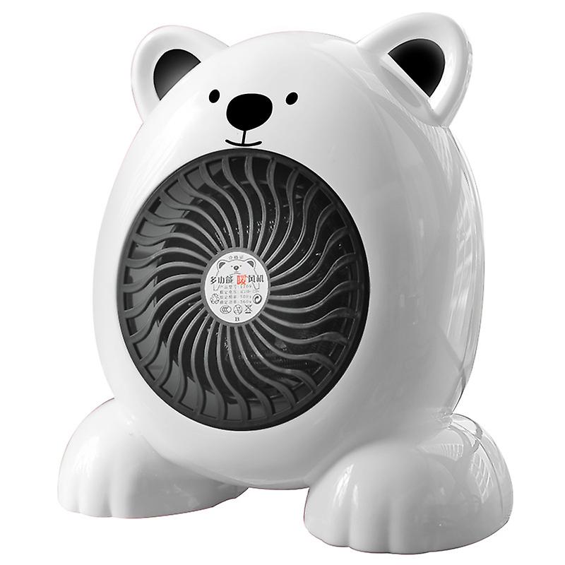 Mini Portable 400W Fan Heater DGS1709 White