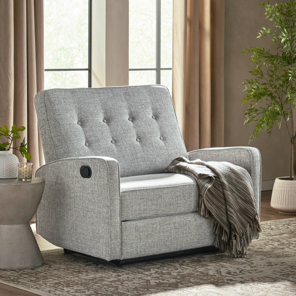 Calliope Tufted Oversized Recliner Chair by Christopher Knight Home