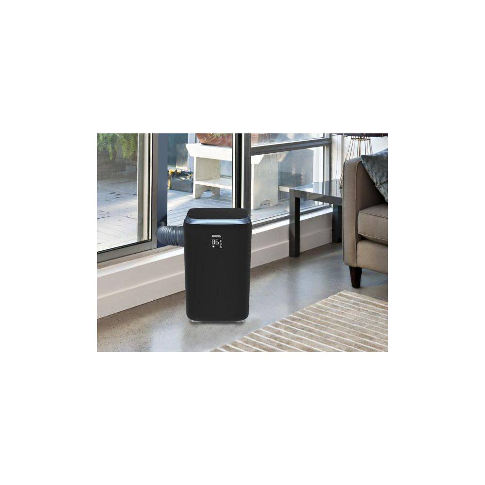 Danby 13000 BTU (8000 SACC) 3-in-1 Portable Air Conditioner in Black with Fan and Dehumidifier DPA080E3BDB-6