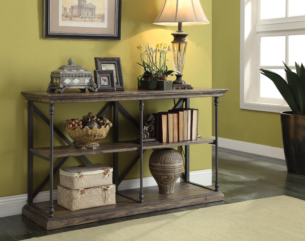 Media Console   Traditional   Console Tables   by HedgeApple  Houzz