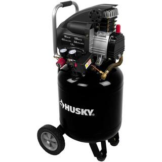 Husky 10 Gal. Portable Electric Air Compressor with Extra Value Kit L210VWDVP
