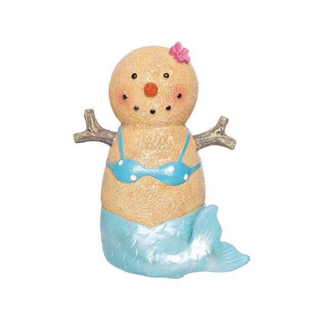 Gallerie Ii Sand Snowlady Mermaid Figurine