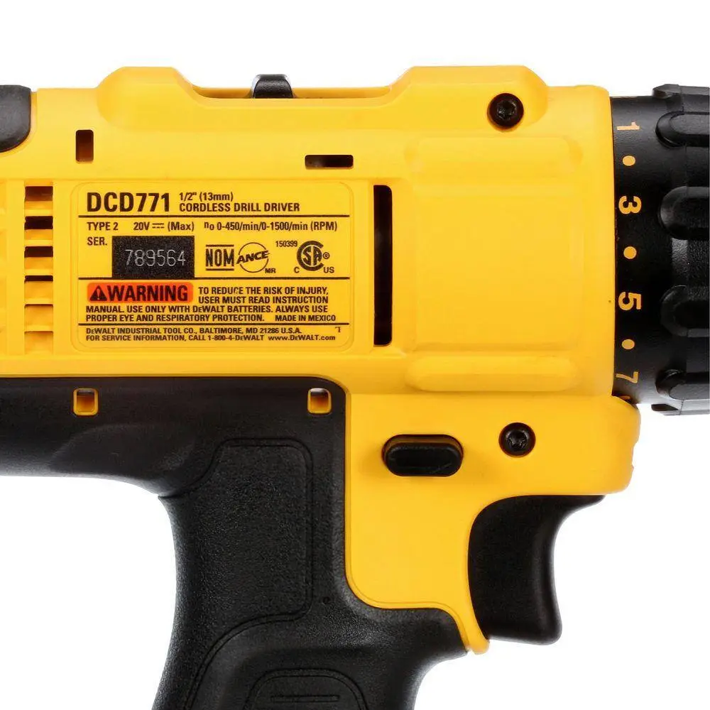 DEWALT 20V MAX Cordless 12 in. DrillDriver 14 in. Impact Driver (2) 20V 1.3Ah Batteries (1) 20V 4.0Ah Battery  Charger DCD771C2WDCF887