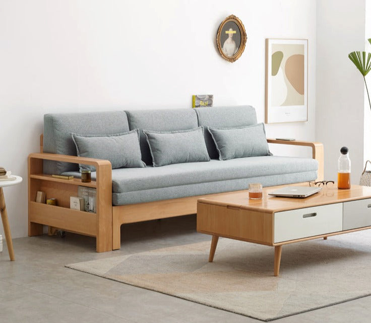 Oak  Beech Solid Wood Sleeper Sofa   Contemporary   Sleeper Sofas   by GVAwood  Houzz