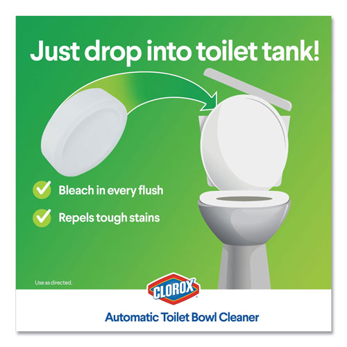 Clorox Automatic Toilet Bowl Cleaner | 3.5 oz Tablet， 2