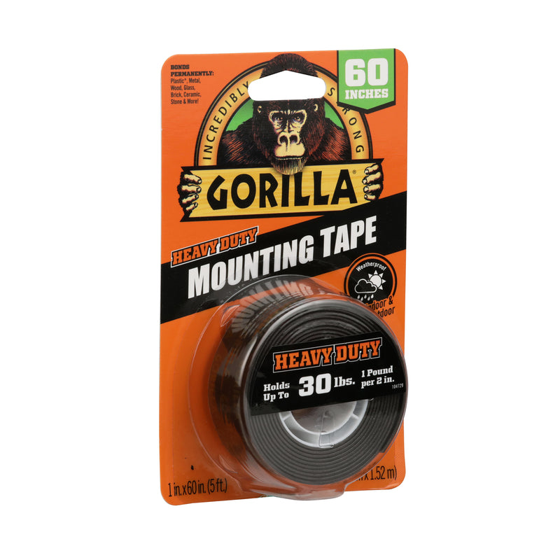 GORILLA MOUNTG TAPE BLK