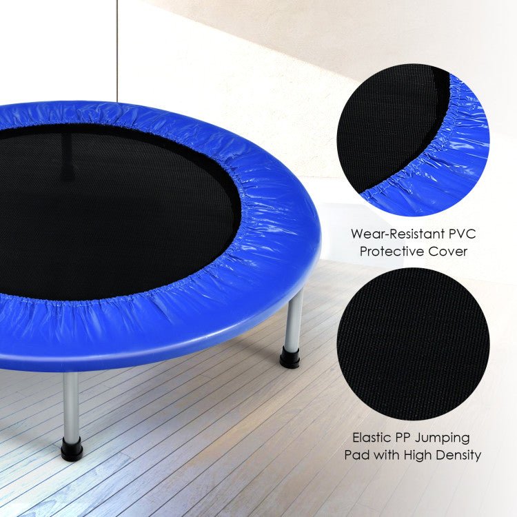 Best 38-Inch Mini Folding Fitness Rebounder Trampoline For Everyone