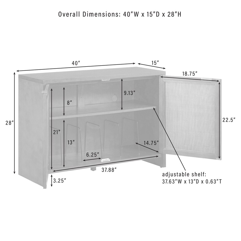 Kenji Record Storage Media Console