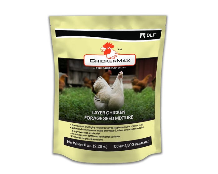 DLF ChickenMax Layer Chicken Forage， 5 lb. Bag