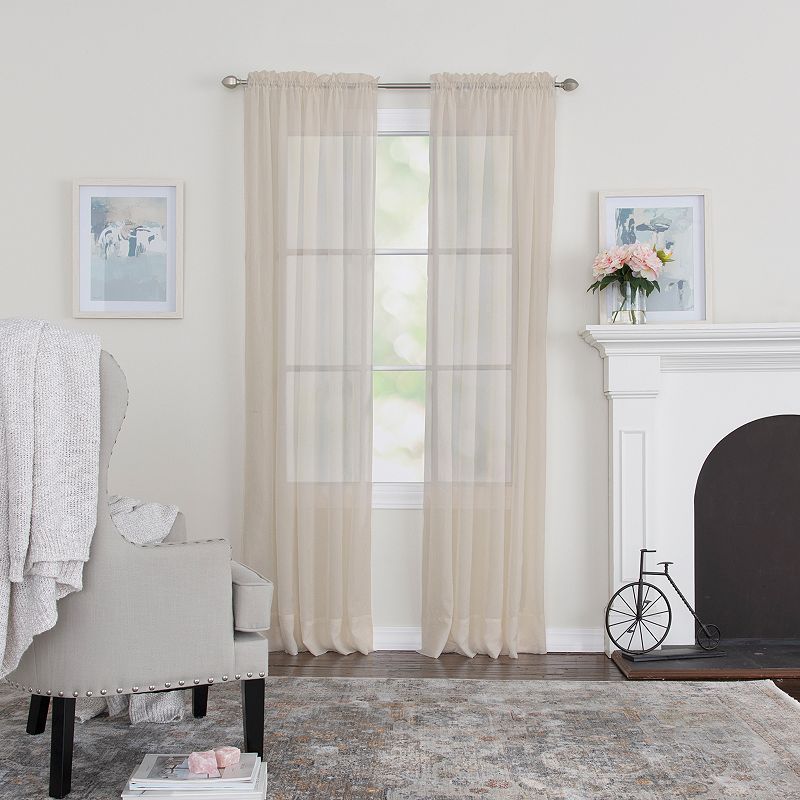 Miller Curtains Preston Rod Pocket 1-Panel Window Curtain