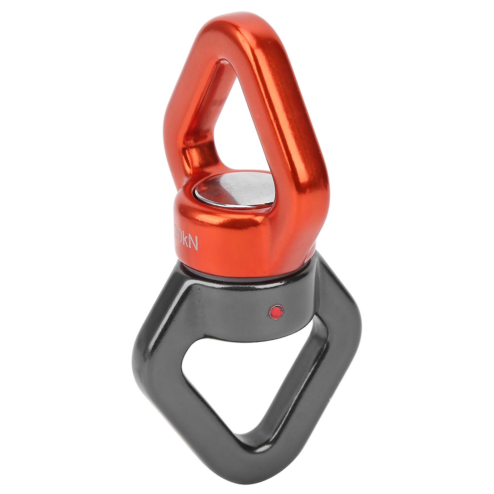 Outdoor Climbing Safety Rotational Device Swing 360 Rotator Hanging Accessory For Yogagray Orange