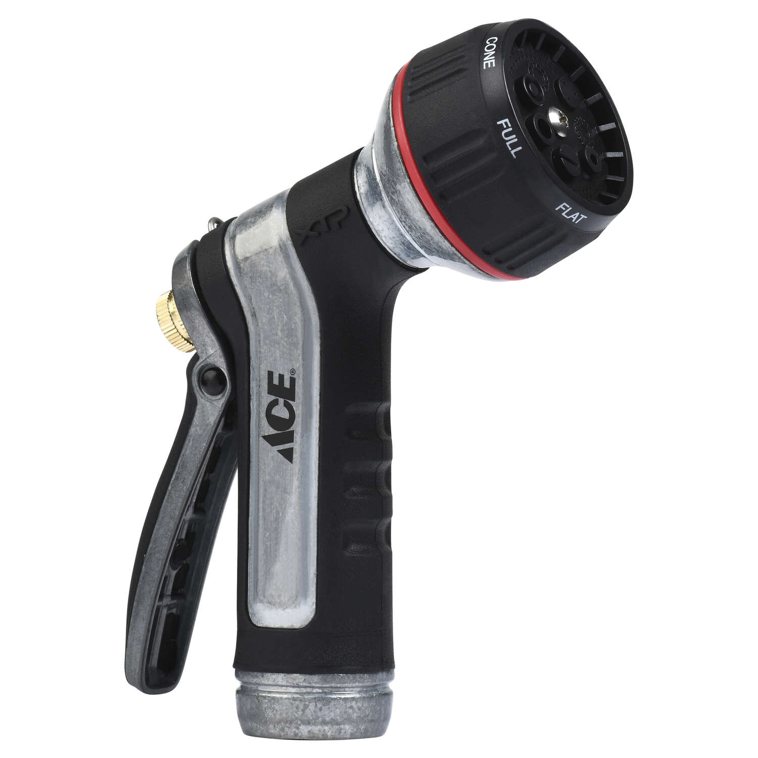 Ace 7 Pattern Adjustable Multi-Pattern Metal Heavy-Duty Hose Nozzle