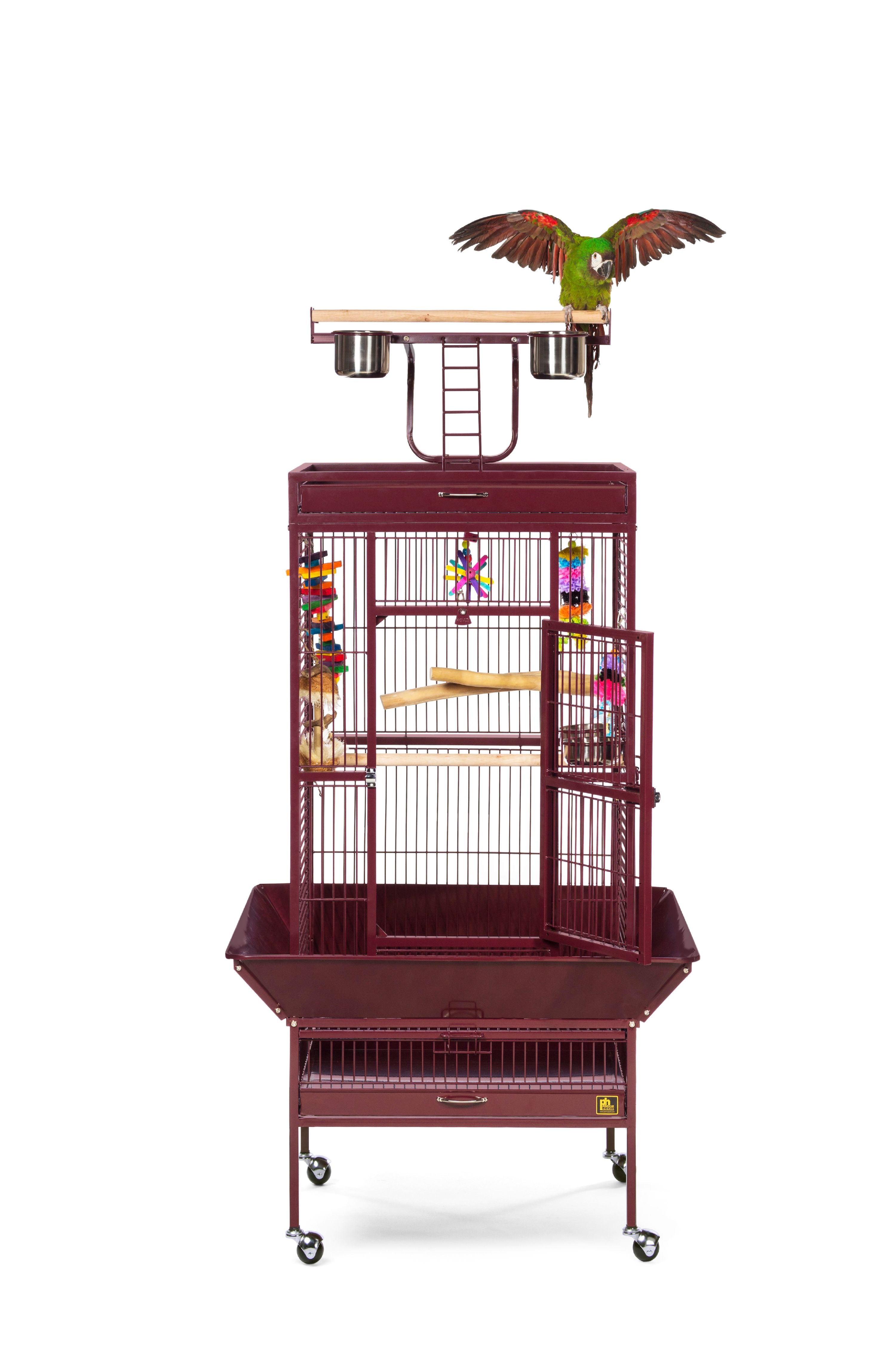 Prevue Select Wrought Iron Parrot Bird Cage 24x20x60