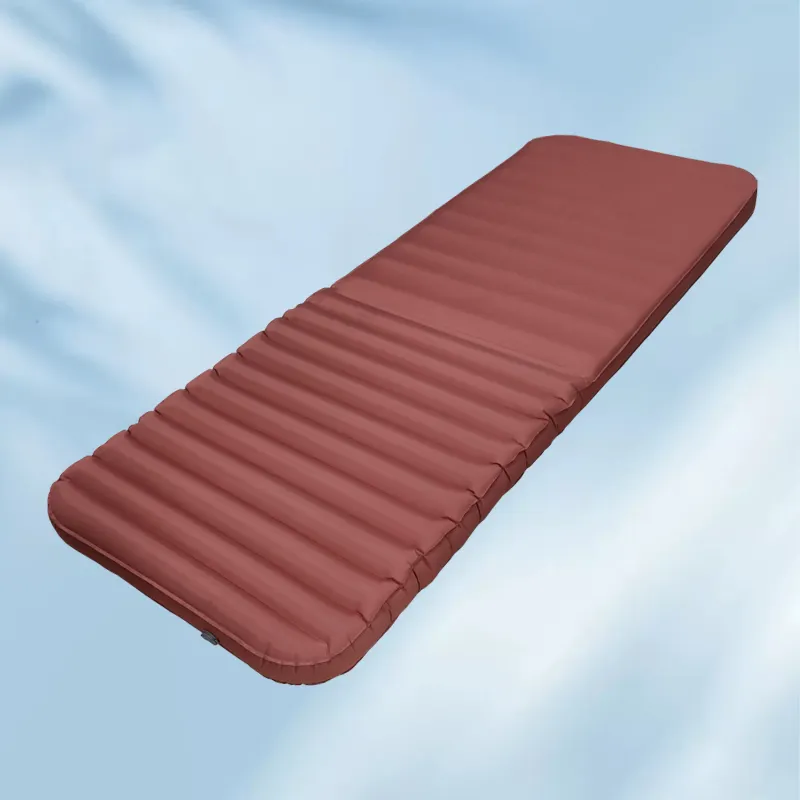 New design for Thicken single air and foam camping Sleeping mat