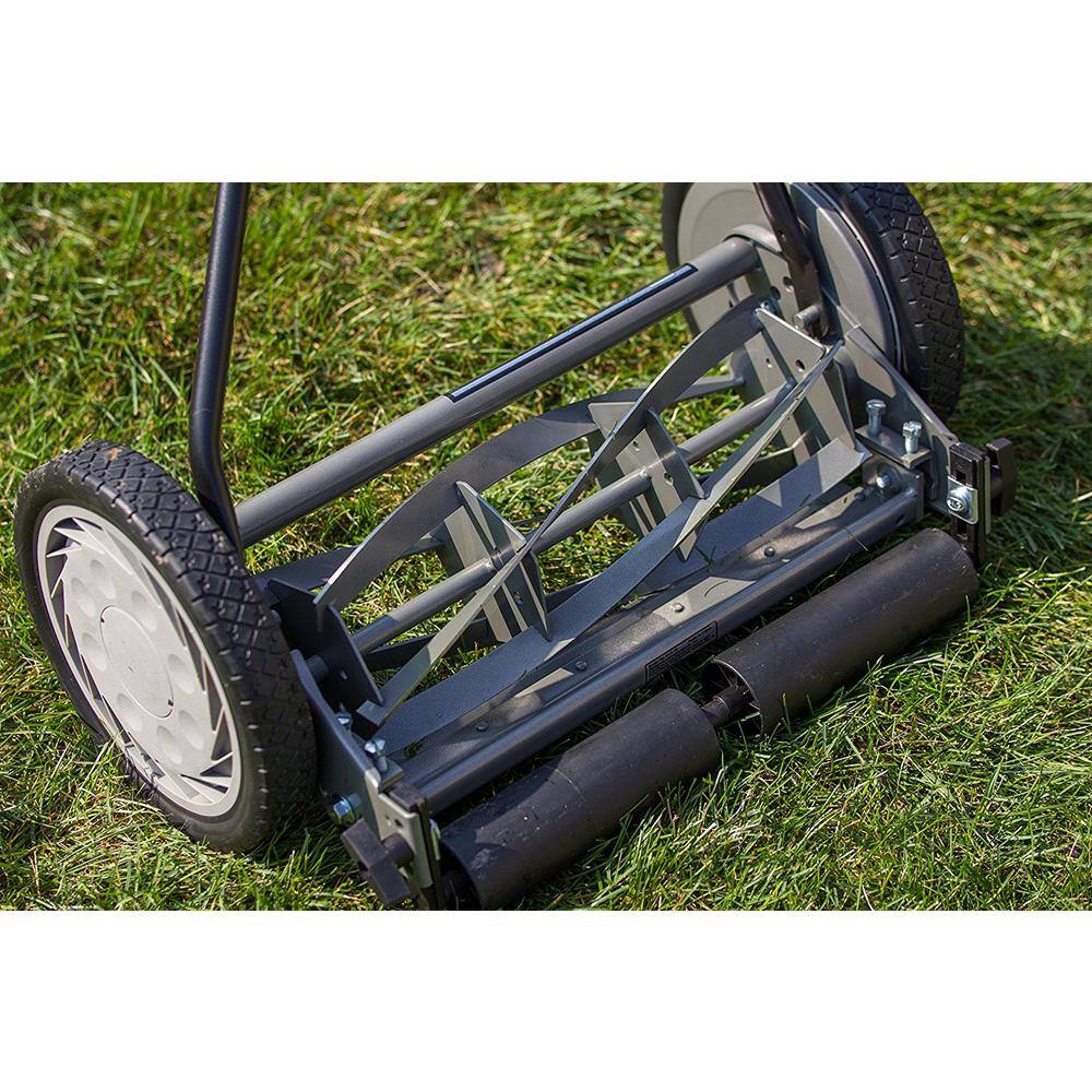 Great States Corporation 16 in. 5-Blade Manual Walk Behind Reel Lawn Mower 415-16-21