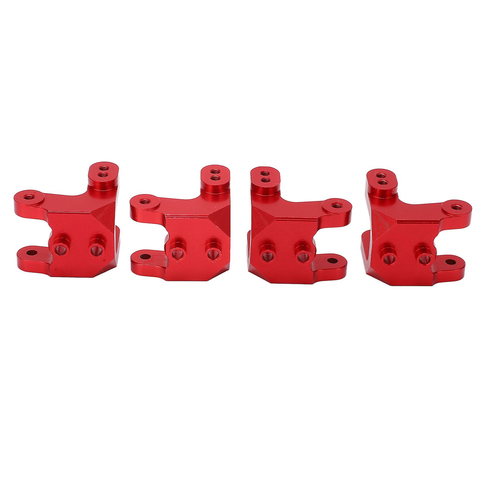 2 Pair Rc Metal Front Rear Universal Shock Towers Mount For Losi Lmt 4wd Solid Axle 1/8 Monster Truckred