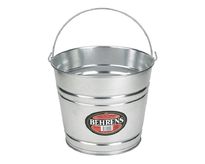 Behrens 12 qt Galvanized Household Pail 1212GS