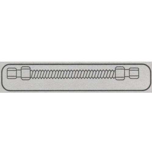 Fire Magic 1/2x36-Inch Stainless Flex Connector