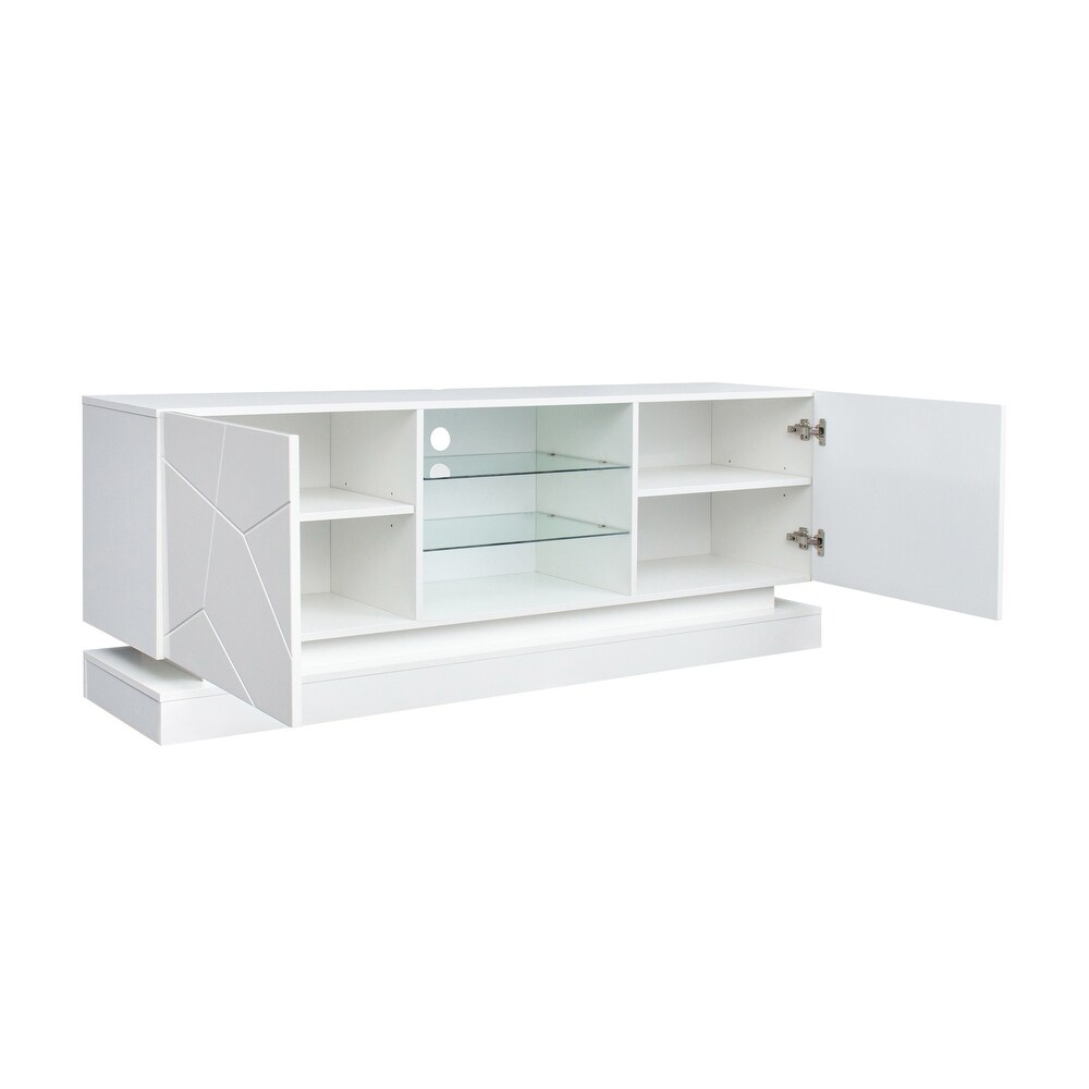 TV Cabinet Wholesale White TV Stand Entertainment Center Media Console Table