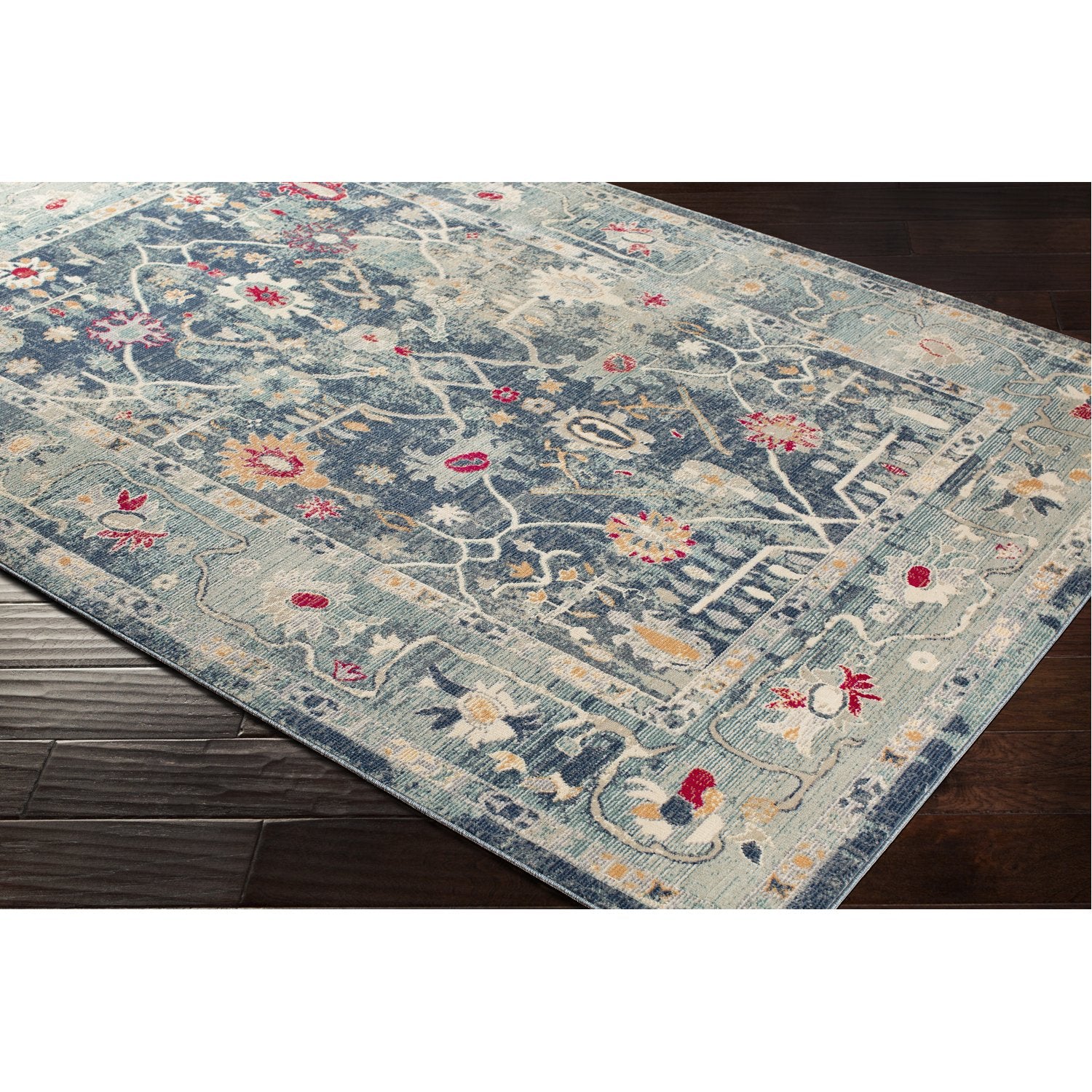 Bohemian Rug in Navy & Charcoal