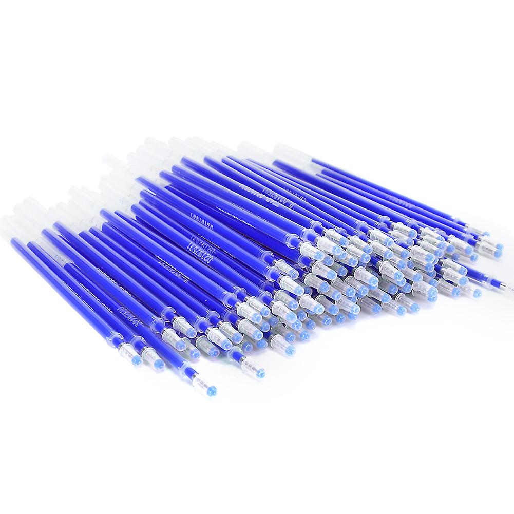 100pcs Blue High Temperature Disappearing Pen Refill Heat Erasable Marker Tailoring Accessories