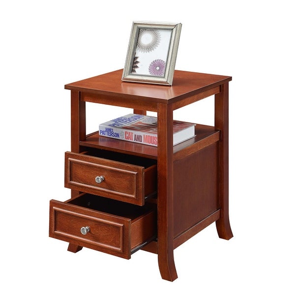 Copper Grove Aubrieta 2-drawer End Table